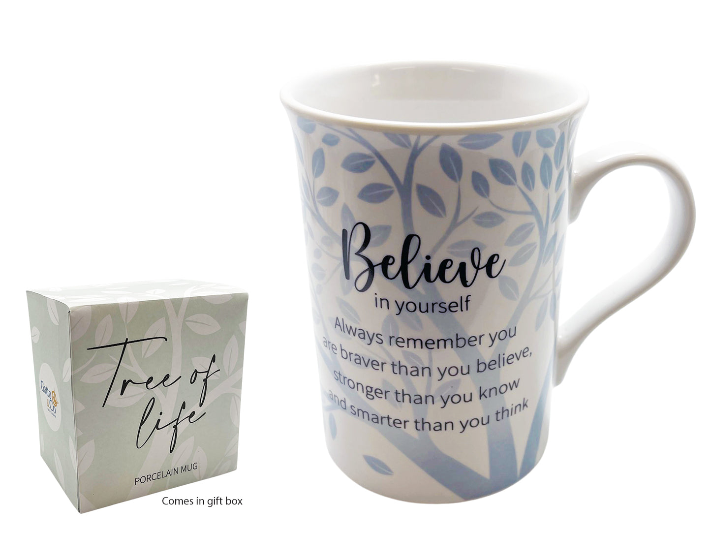 Drink Mug - "Believe in yourself" (75mm diameter)