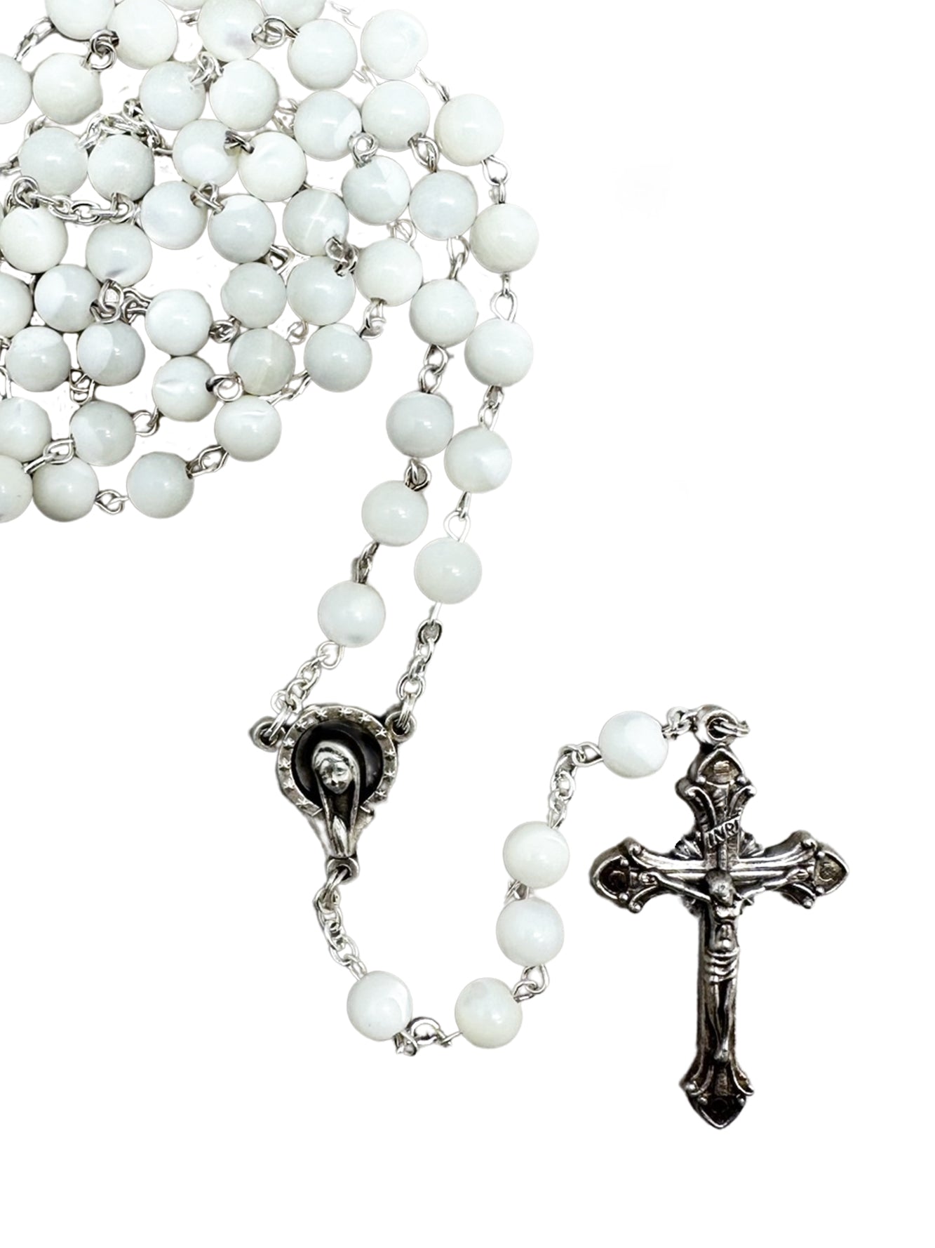 Rosary - Genuine Mother of Pearl Rosary (mother of pearl)