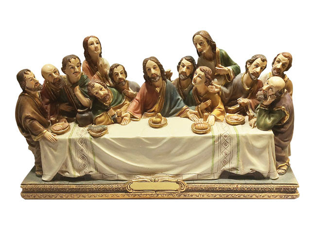 Statue - Last Supper (resin - 12cms high)