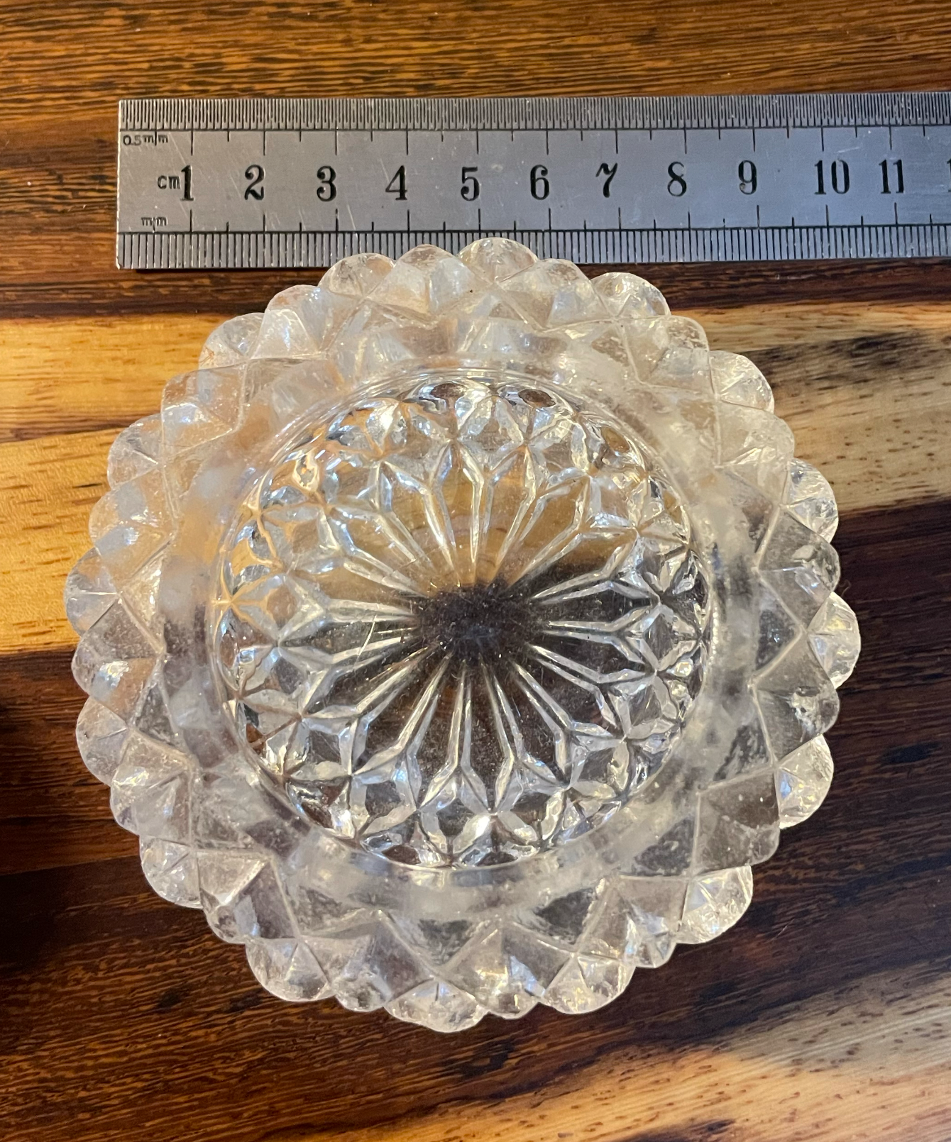 Candle Holder - Crystal - 2 inch (5cm) opening