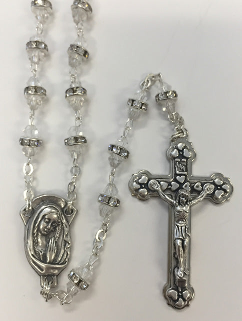 Rosary - Rosary with Diamente (crystal)