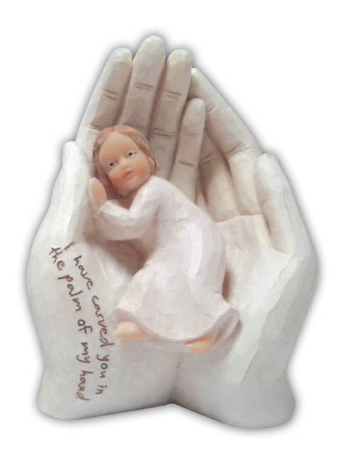 Statue - Sculpture - Palm of my Hand - Girl