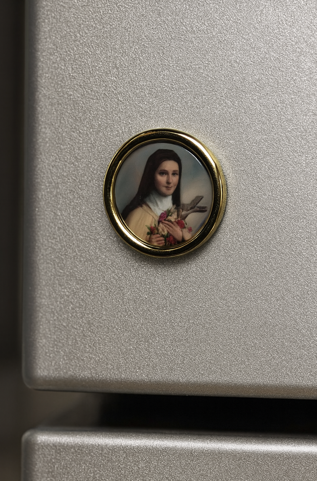 Fridge Magnet - "St Theresa" (38mm diameter)