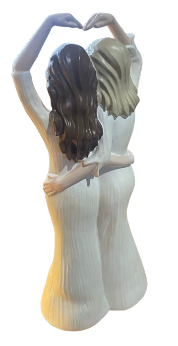 Storieme Best Friends Figurine – Sisters Heart, 20 cm
