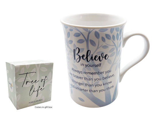 Drink Mug - "Believe in yourself" (75mm diameter)