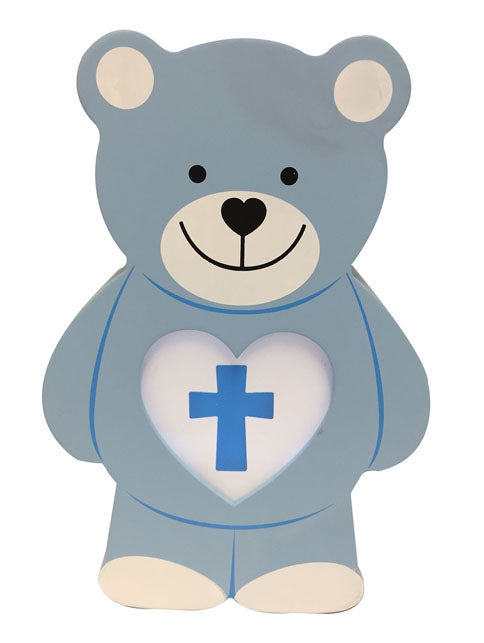 Night Light - Bear  - Blue - 120x190mm - 2xAA (not included)