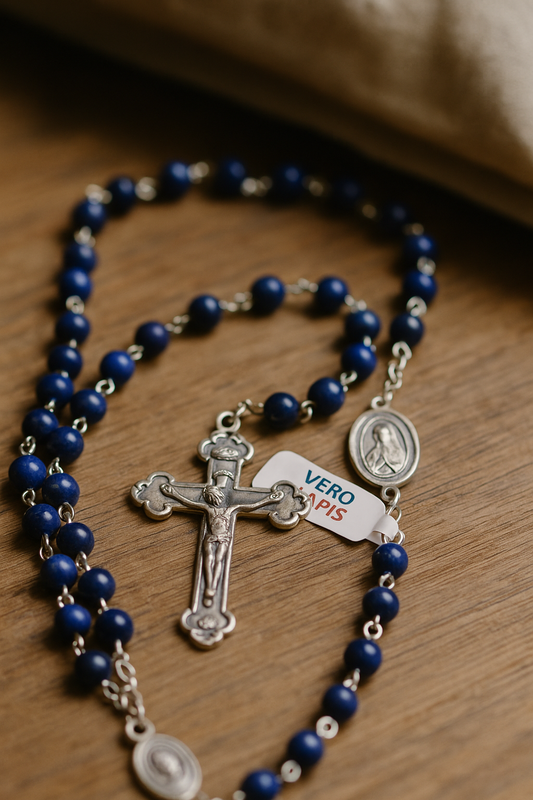 Rosary - Precious Stone (Lapis)