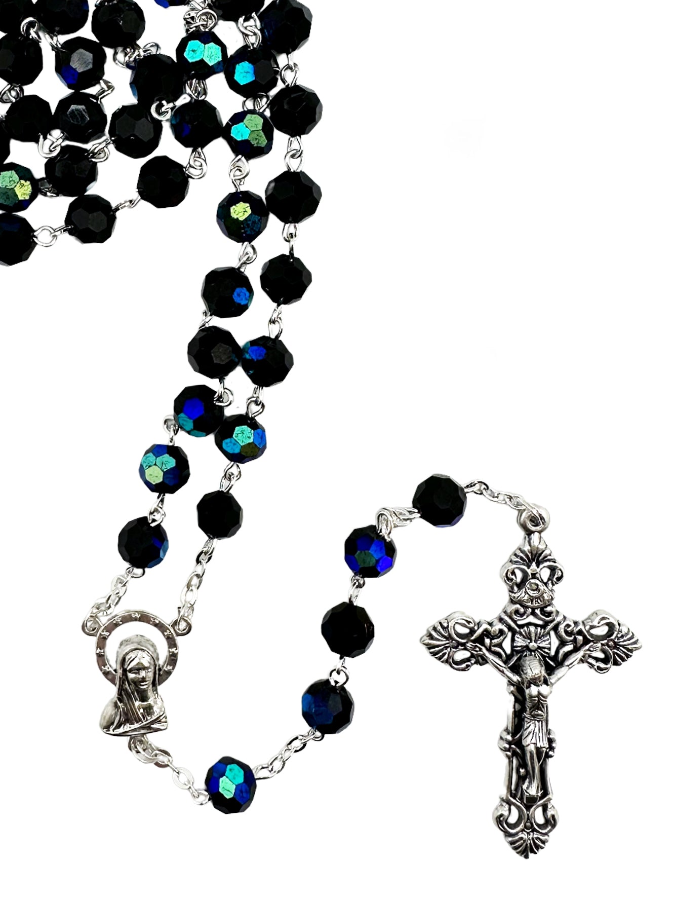 Rosary - Crystal Rosary (black)