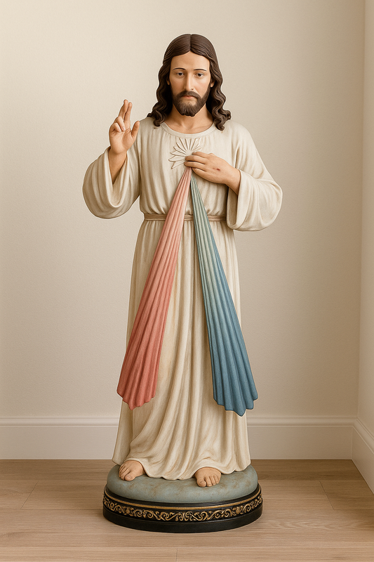 Statue - Divine Mercy (Fibreglass, 100cm)