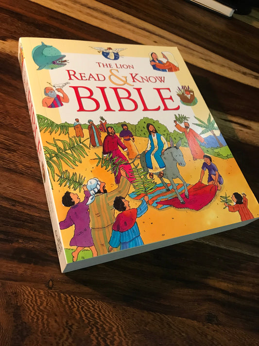 Bible - Lion Read & Know Bible (paper back - 384 pages - age 5+)