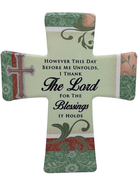 Cross - Standing / Hanging Cross - The Lord's Blessing (porcelain)