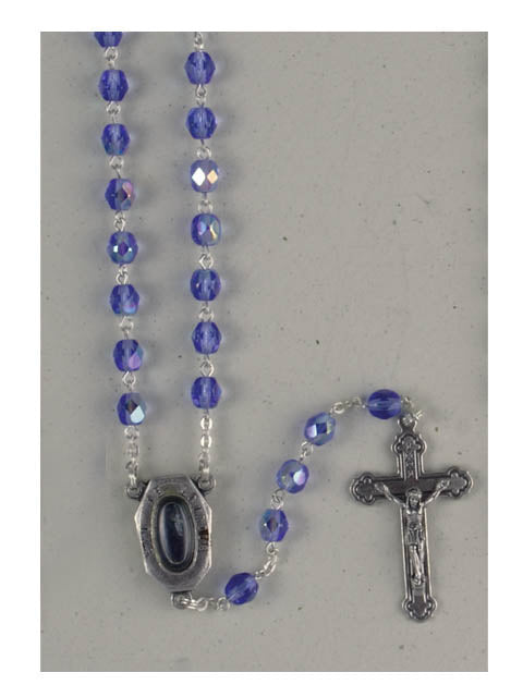Rosary - Crystal Lourdes Water Rosary (crystal)