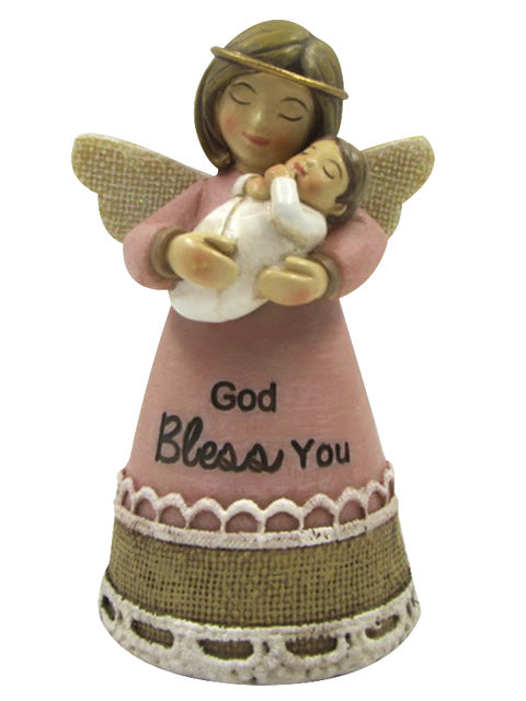 Statue - Little Blessing Angel - Baby Girl - Birth