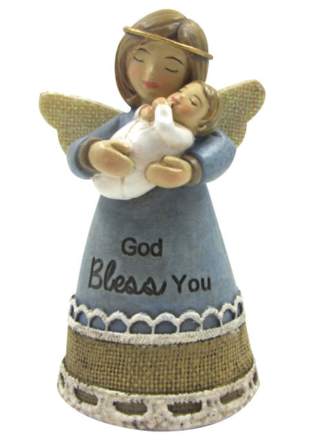 Statue - Little Blessing Angel - Baby Boy - Birth