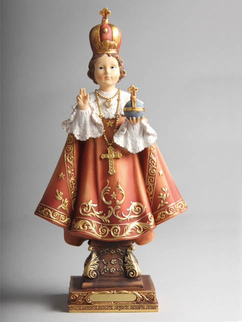 Statue - Infant Jesus of Prague (resin - 30cms high)
