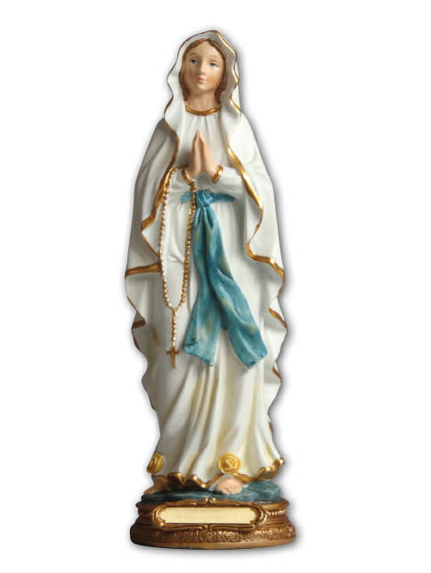 Statue - Our Lady of Lourdes (resin - 30cms high)